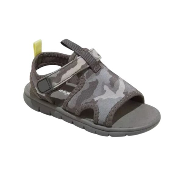 Toddler Camo Sandals With Velcro Straps Size 5 - Picture 5 of 5